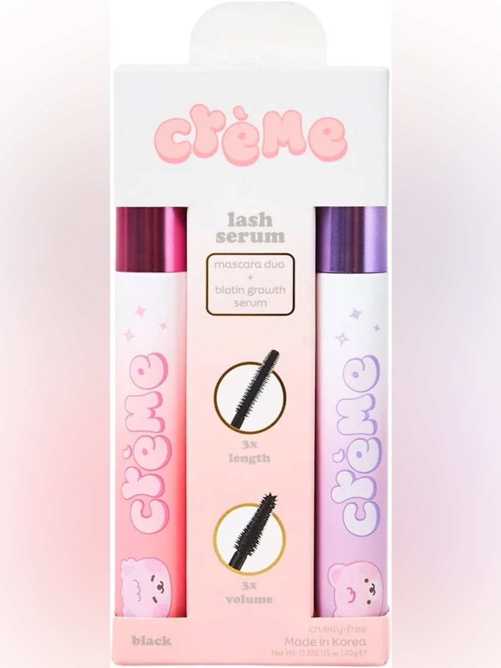 The Creme Shop Lash Serum Mascara Duo